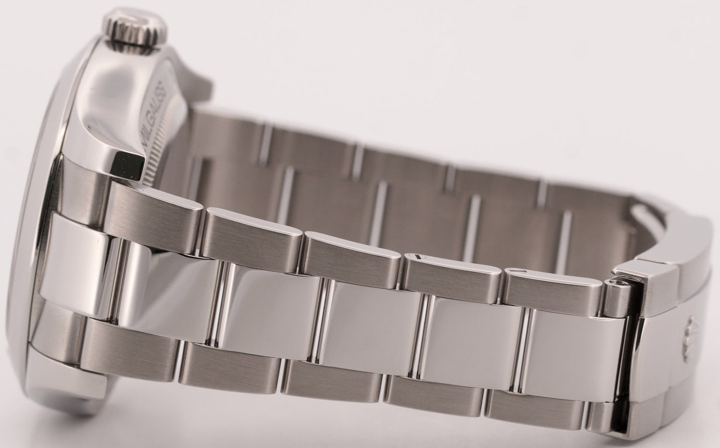 2018 PAPERS Rolex Milgauss WHITE Orange Stainless Steel 40mm Watch 116400 BOX