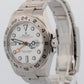 2022 Rolex Explorer II 226570 White Stainless Steel 42mm Watch Box Papers