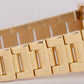 MINT BVLGARI Rettangulo Chronograph 18K DIAMOND Yellow Gold 29mm Watch RTC 49 G