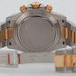 PAPERS Rolex Daytona Cosmograph BLUE RACING 116503 18K Gold Two-Tone Watch BOX