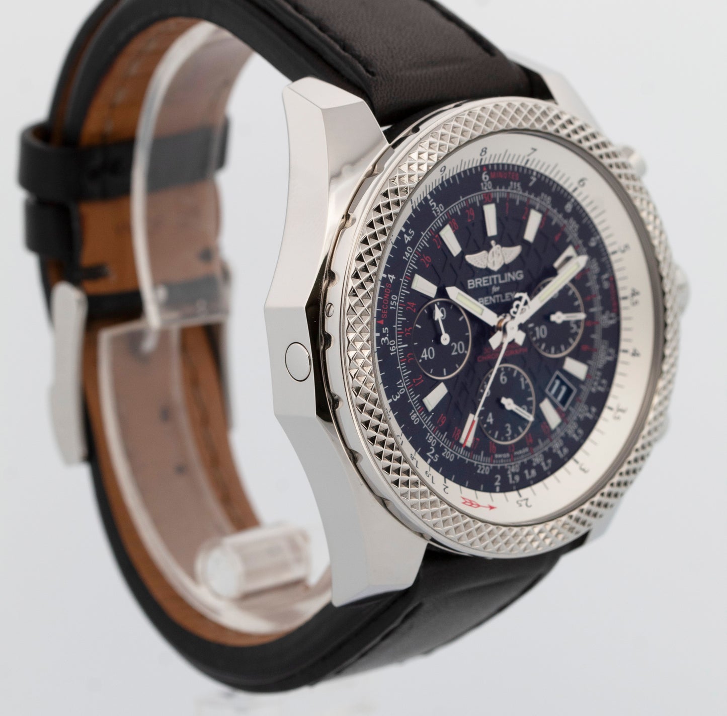 2020 PAPERS Breitling Bentley B06 BLACK Stainless Steel 49mm AB0611 Watch BOX