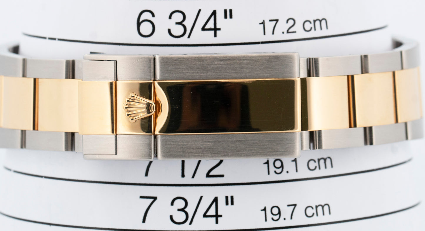 Rolex Daytona Cosmograph IVORY RACING 116523 Two-Tone Gold Two-Tone Panda Watch