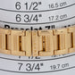 MINT BVLGARI Rettangulo Chronograph 18K DIAMOND Yellow Gold 29mm Watch RTC 49 G