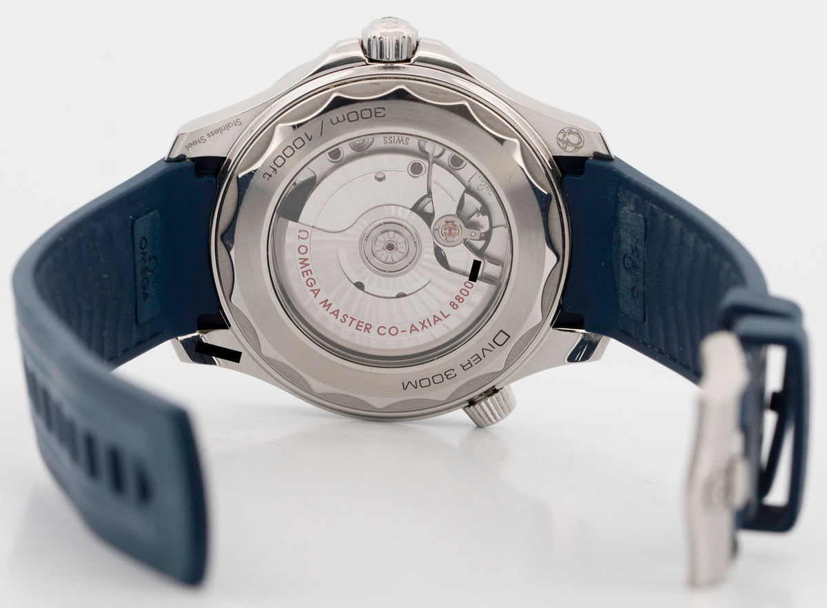 2023 Omega Seamaster Diver 300M 210.32.42.20.03.001 Blue Steel 42mm Box Papers