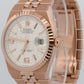 NEW 2026 PAPERS Rolex Land-Dweller 40mm WHITE 18K Rose Gold Watch 127335 BOX