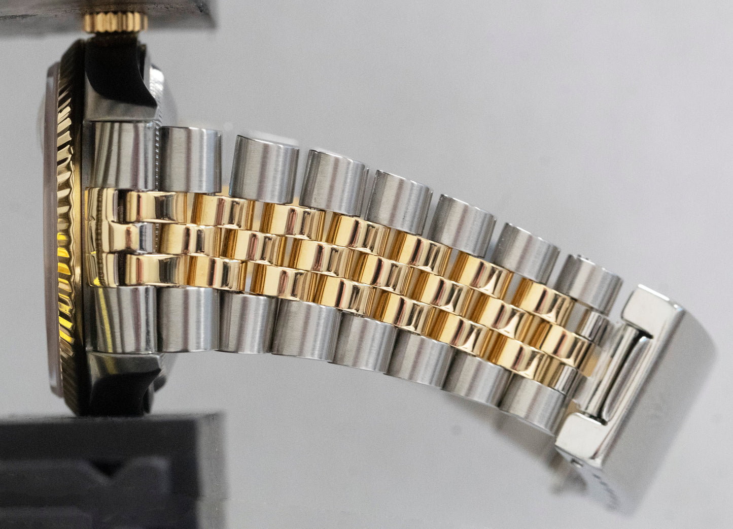 Rolex DateJust 36mm Silver Two-Tone 18K Yellow Gold Steel JUBILEE Watch 16233