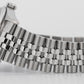Rolex DateJust 36mm Silver Stainless Jubilee NO-HOLES Automatic Watch 16200