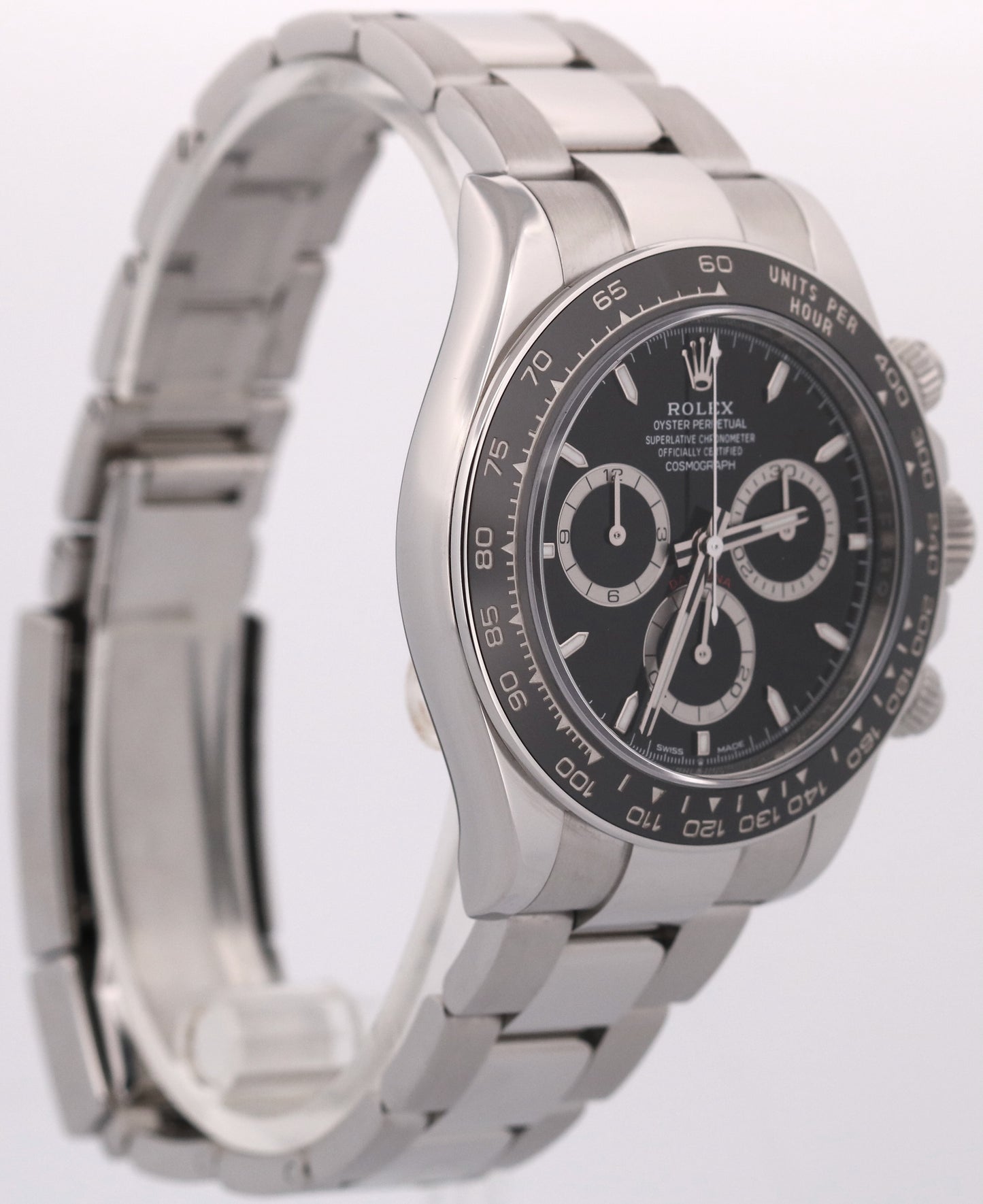 2026 RSC Rolex Daytona Cosmograph BLACK Ceramic Stainless 40mm 126500 LN BOX