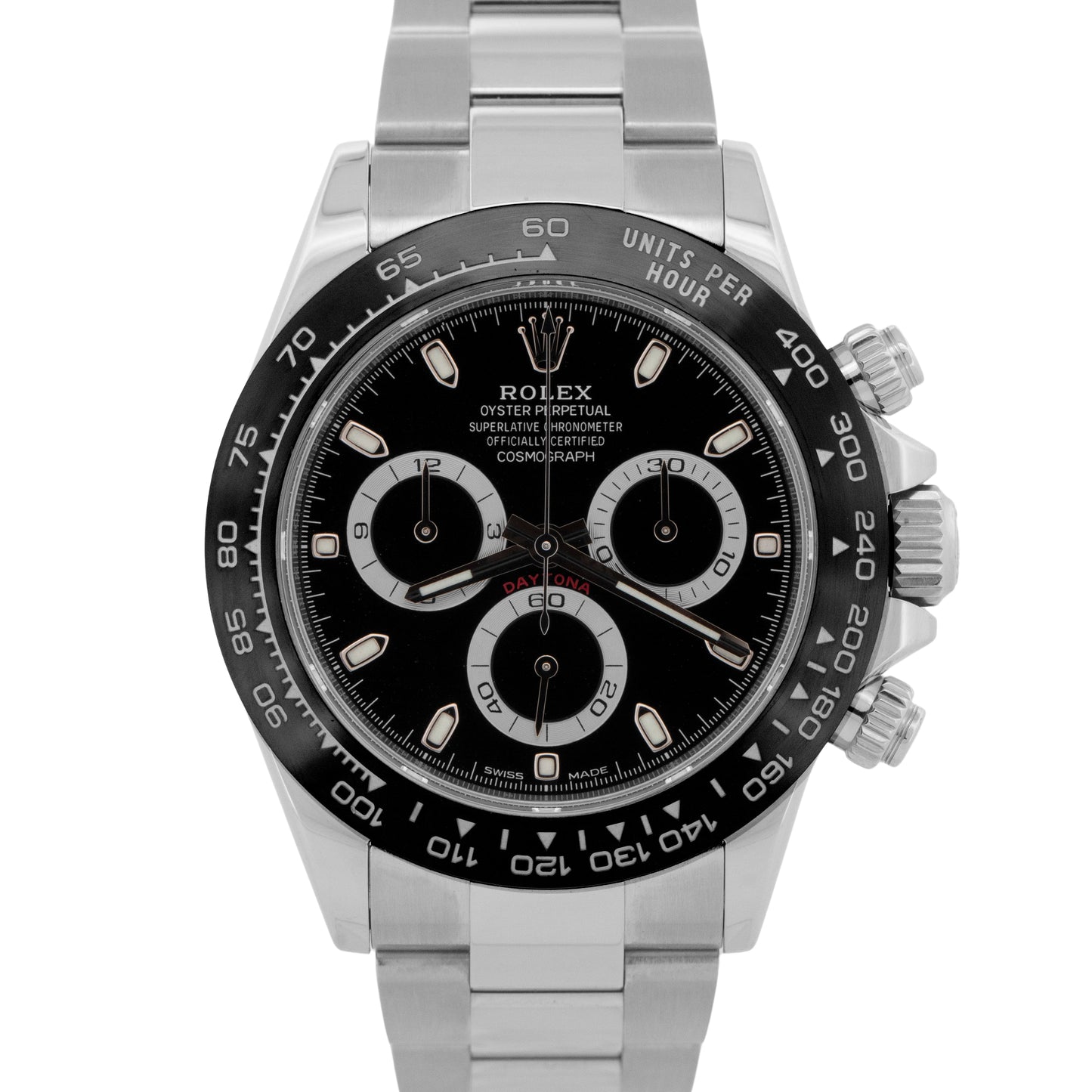 2023 PAPERS Rolex Daytona Cosmograph BLACK Ceramic 40mm Stainless 116500 LN BOX