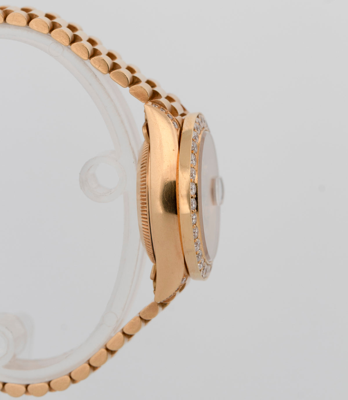 1998 Rolex DateJust President 69178 Diamond Champagne 18K Gold 26mm Box Papers