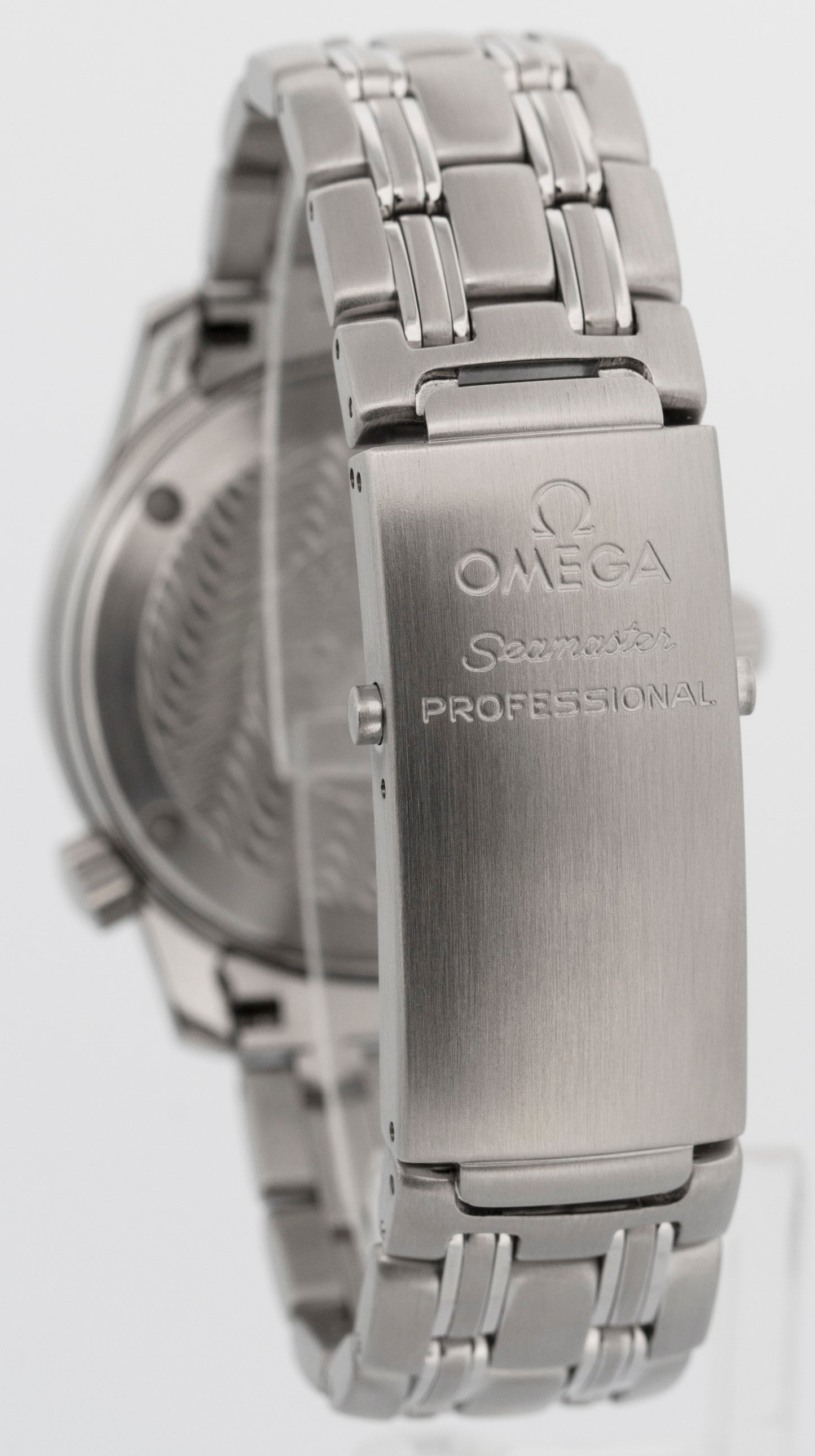 Omega Seamaster BLUE 2561.80 Stainless Steel 36.25mm Quartz 2561.80.00 Watch