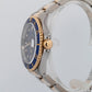 Rolex Submariner Date 40mm BLUE Two-Tone 18K Gold Stainless Steel 16613 Watch