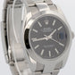 Rolex DateJust 41 BLACK Stainless Steel OYSTER Smooth 41mm Automatic 126300