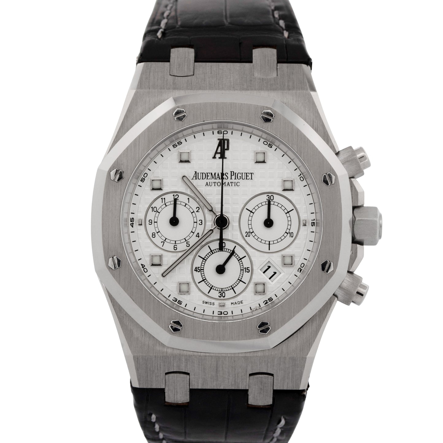 Audemars Piguet Royal Oak Chronograph 26022BC.OO.D002CR.01 White Gold 39mm Watch