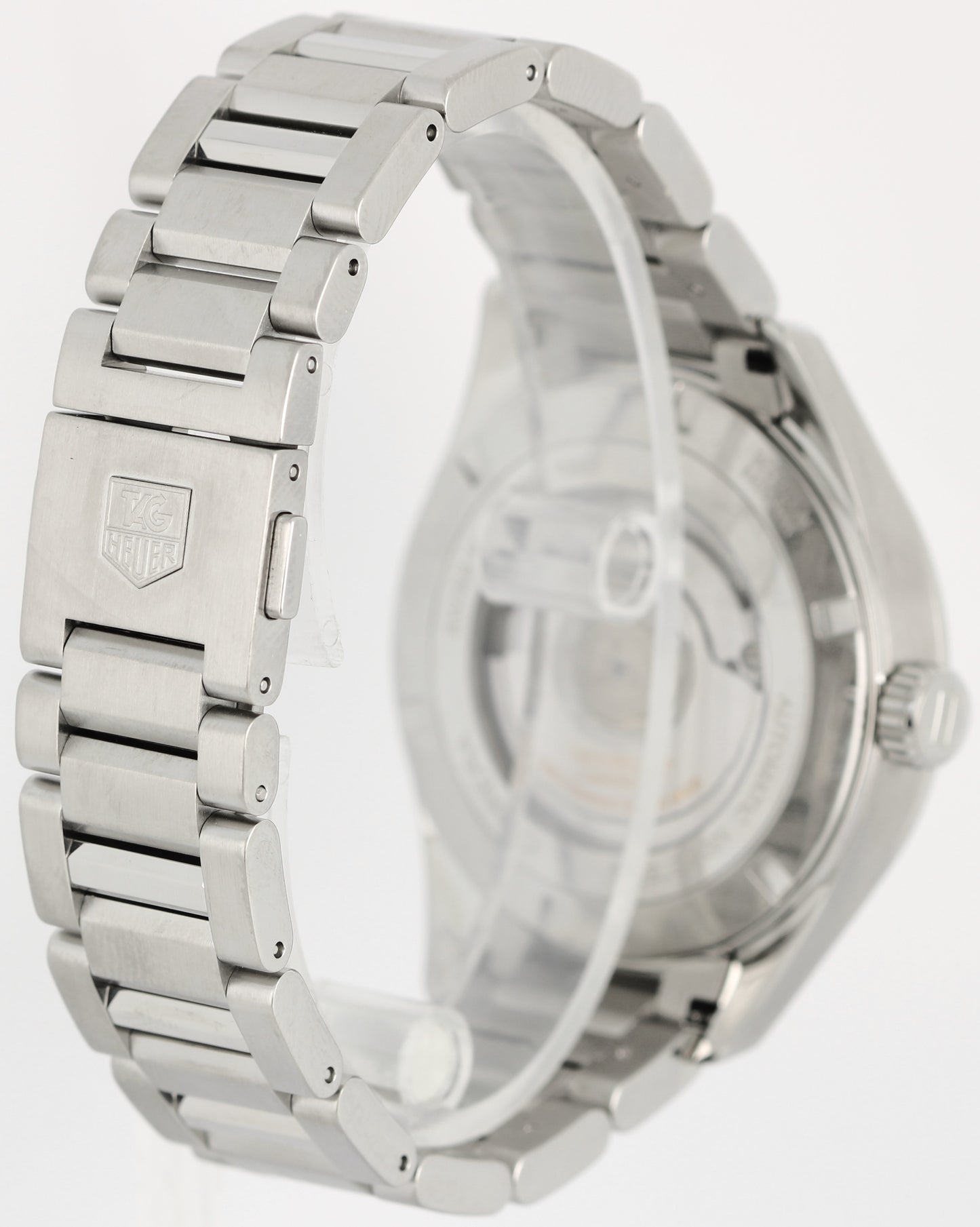 2014 PAPERS Tag Heuer Carrera Steel Silver 41mm WAR5011.BA0723 Watch BOX