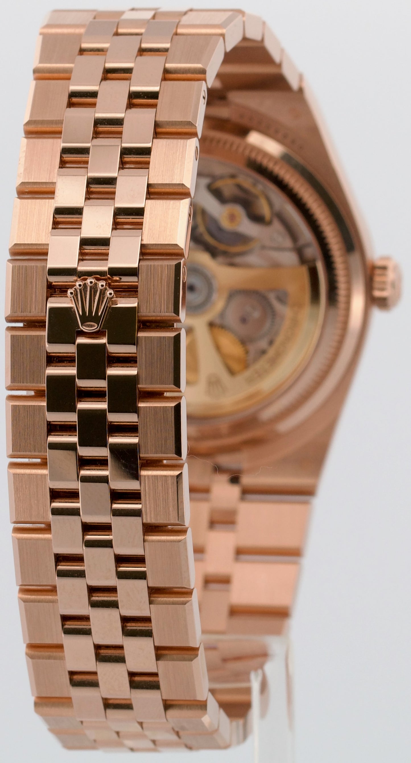 NEW 2026 PAPERS Rolex Land-Dweller 40mm WHITE 18K Rose Gold Watch 127335 BOX