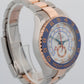 2025 CPO Rolex Yacht-Master II 116681 White Two-Tone Rose Gold 44mm Watch Box