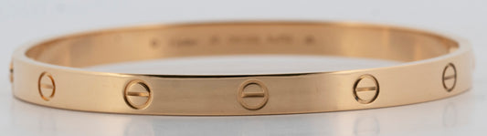 2021 PAPERS Cartier Love Bracelet Size 20 18K Yellow Gold BOX
