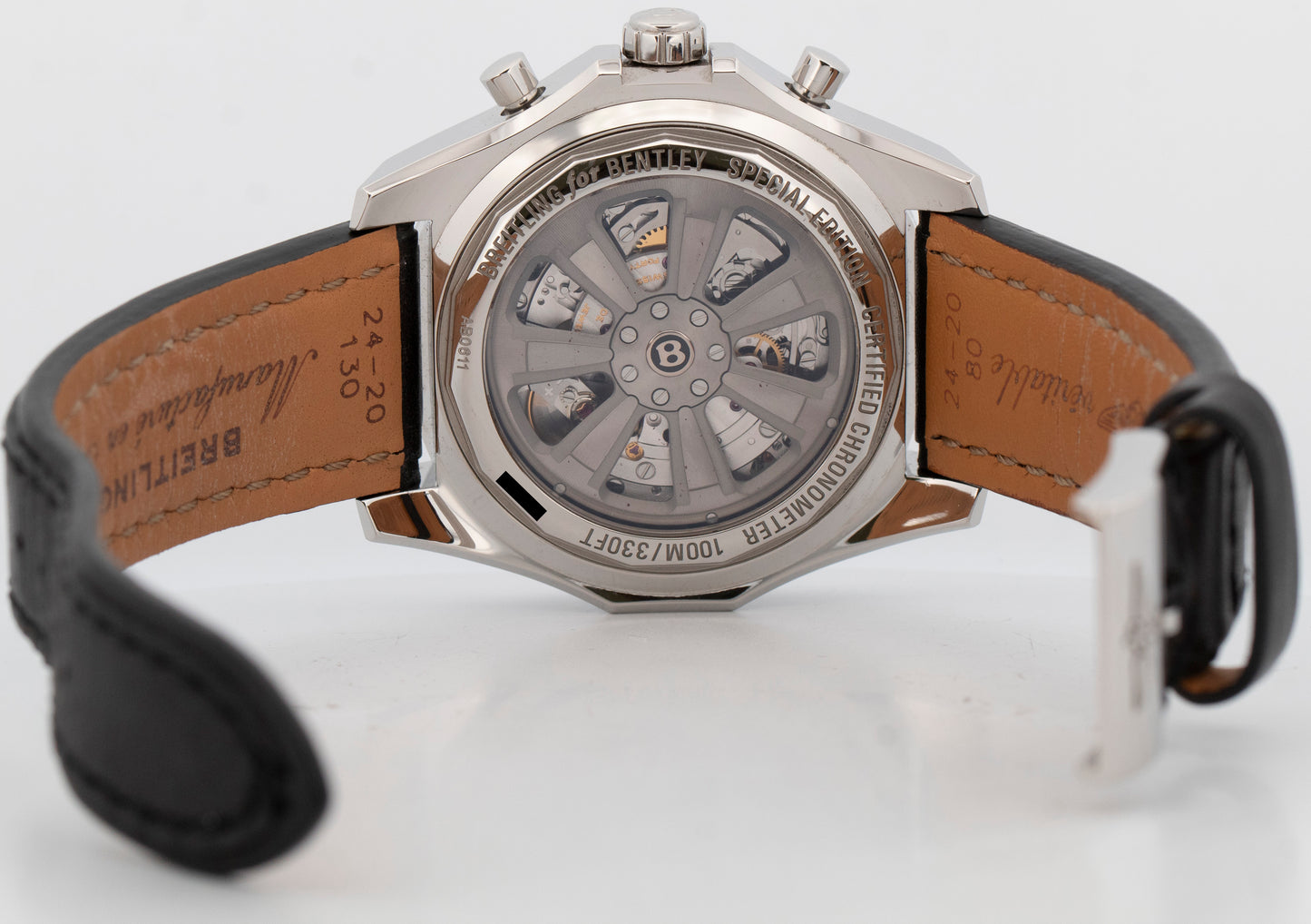2020 PAPERS Breitling Bentley B06 BLACK Stainless Steel 49mm AB0611 Watch BOX