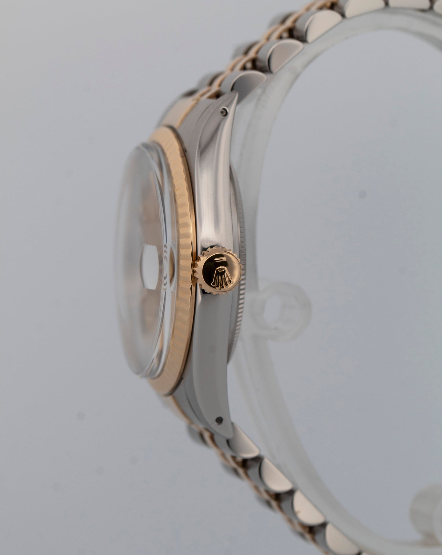Rolex DateJust 36mm Champagne Two-Tone 18K Yellow Gold Steel JUBILEE Watch 16013