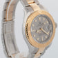 Rolex Yacht-Master 40mm SLATE Gray 18K Yellow Gold Two-Tone Steel 16623 Watch