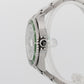 Unpolished Rolex Submariner Kermit 16610 LV Green Stainless Steel 40mm Watch