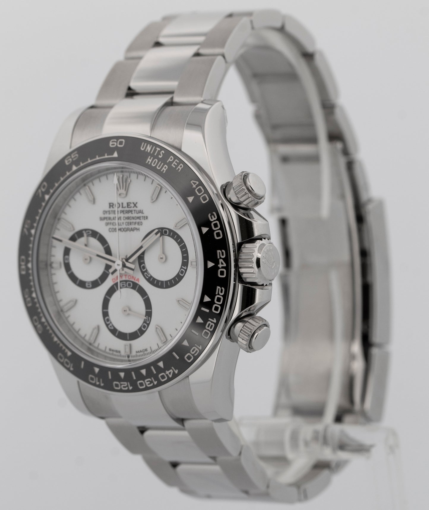 NEW 2026 PAPERS Rolex Daytona Cosmograph WHITE Steel 40mm 126500 LN Watch BOX