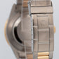 Rolex Submariner Date 40mm BLUE Two-Tone 18K Gold Stainless Steel 16613 Watch