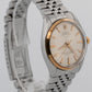 Unpolished Rolex Oyster Perpetual 1002 Silver Two-Tone Gold Steel 34mm Watch Box