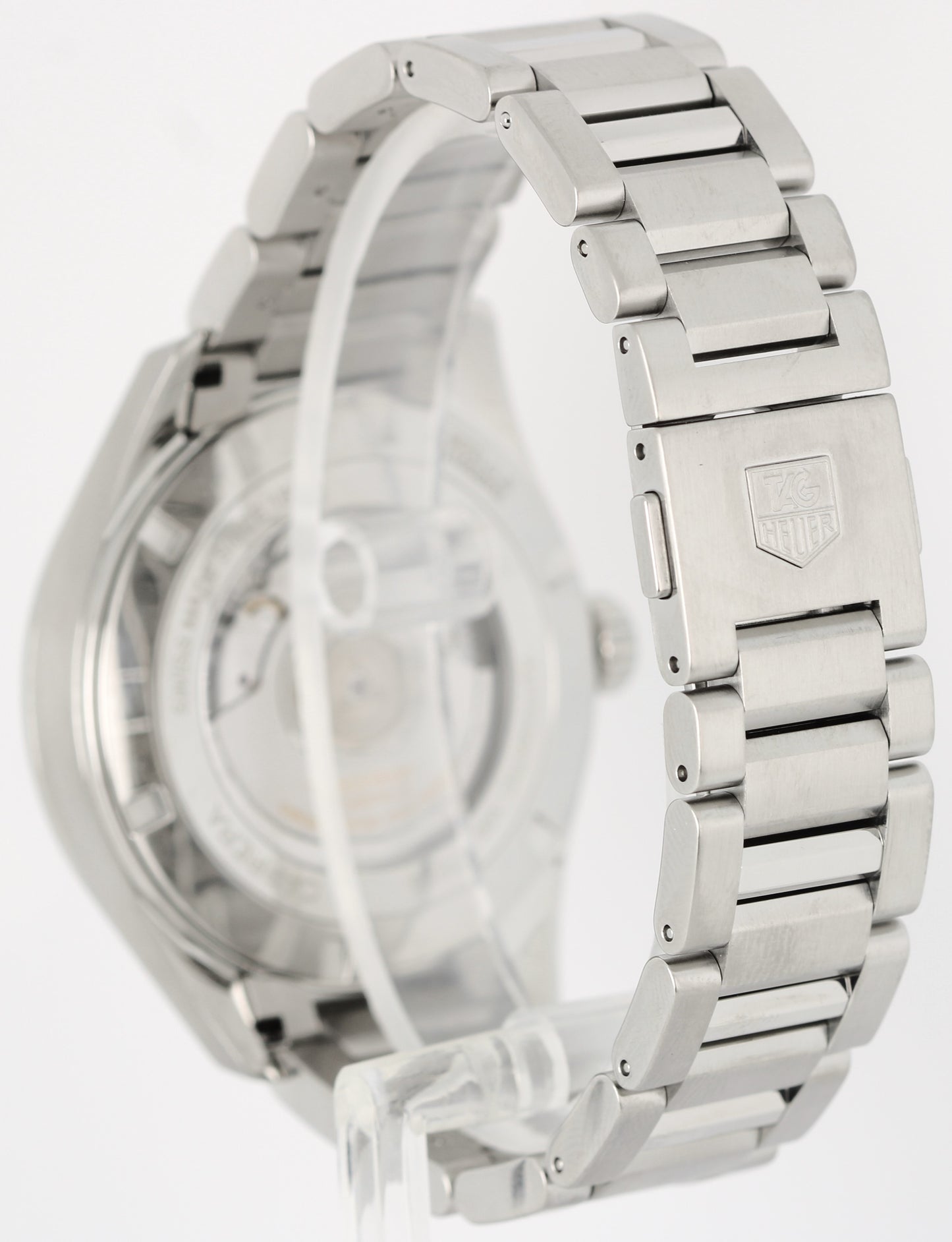 2014 PAPERS Tag Heuer Carrera Steel Silver 41mm WAR5011.BA0723 Watch BOX
