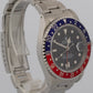 1993 Rolex GMT-Master 16700 Pepsi Blue Red Stainless Steel Black 40mm Watch