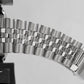 Rolex DateJust 36mm Silver Stainless Jubilee NO-HOLES Automatic Watch 16200