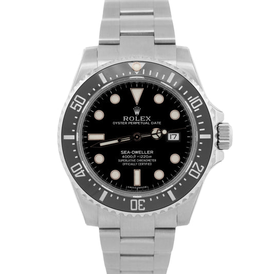 BRAND NEW NOS STICKERED PAPERS Rolex Sea-Dweller 4000 SD4K 40mm Watch 116600 BOX