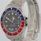 1993 Rolex GMT-Master 16700 Pepsi Blue Red Stainless Steel Black 40mm Watch