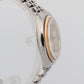 Unpolished Rolex Oyster Perpetual 1002 Silver Two-Tone Gold Steel 34mm Watch Box