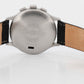 Eberhard Aviograf Chronograph WHITE PANDA Steel Lemania 40mm 31018 Watch