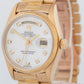 Rolex Day-Date President MOTHER OF PEARL Diamond Bark 36mm 18K Gold Watch 1803