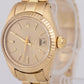 Ladies Rolex DateJust Champagne Sigma 26mm 18K Yellow Gold OYSTER Watch 6917