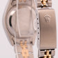 Ladies Rolex DateJust FACTORY MOTHER OF PEARL RUBY 18K 26mm JUBILEE 79173 BOX