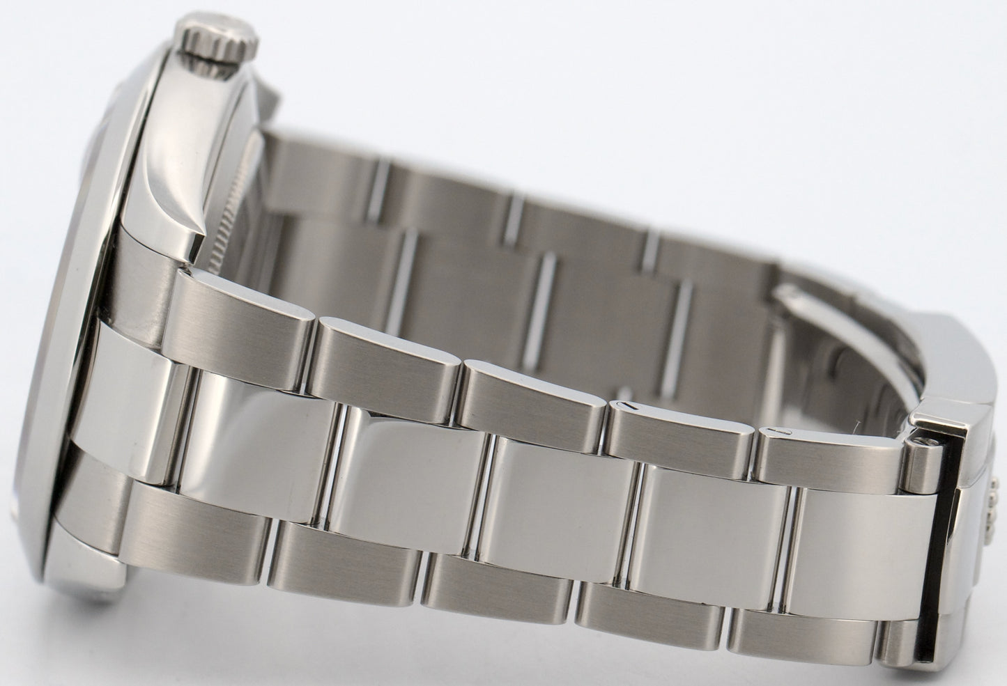 Rolex DateJust 41 BLACK Stainless Steel OYSTER Smooth 41mm Automatic 126300