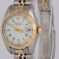 Ladies Rolex Date 26mm Two-Tone Yellow Gold Steel Jubilee Automatic Watch 69160