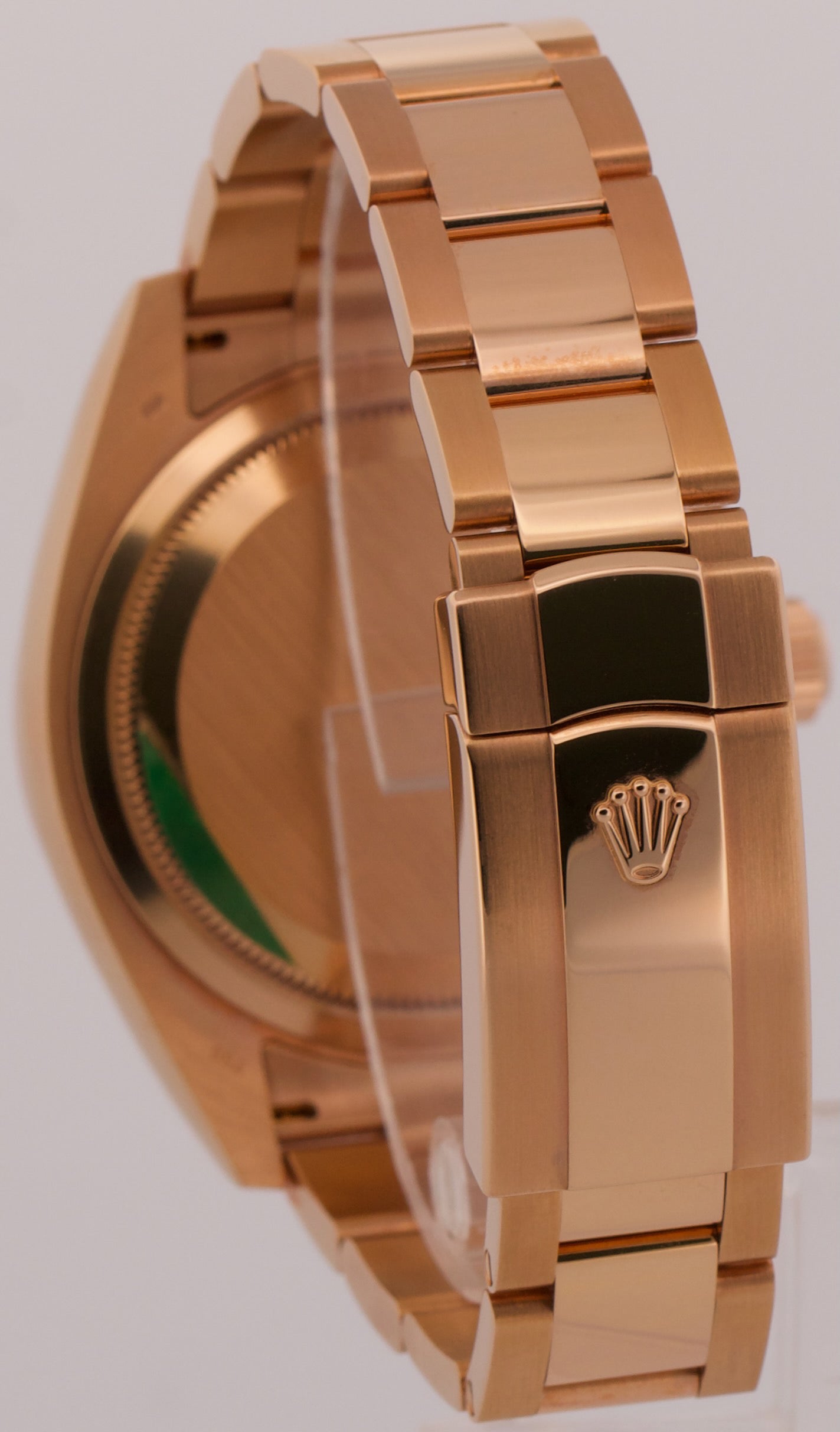 2016 Rolex Sky-Dweller 18K Rose Gold Slate Rhodium Oyster 42mm 326935 Box Papers