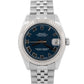 Rolex DateJust 178274 Blue Stainless Steel Jubilee Gold Fluted 31mm Watch