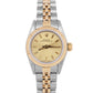 Rolex Oyster Perpetual 24mm Champagne Two-Tone 18K Gold Steel Jubilee 67193