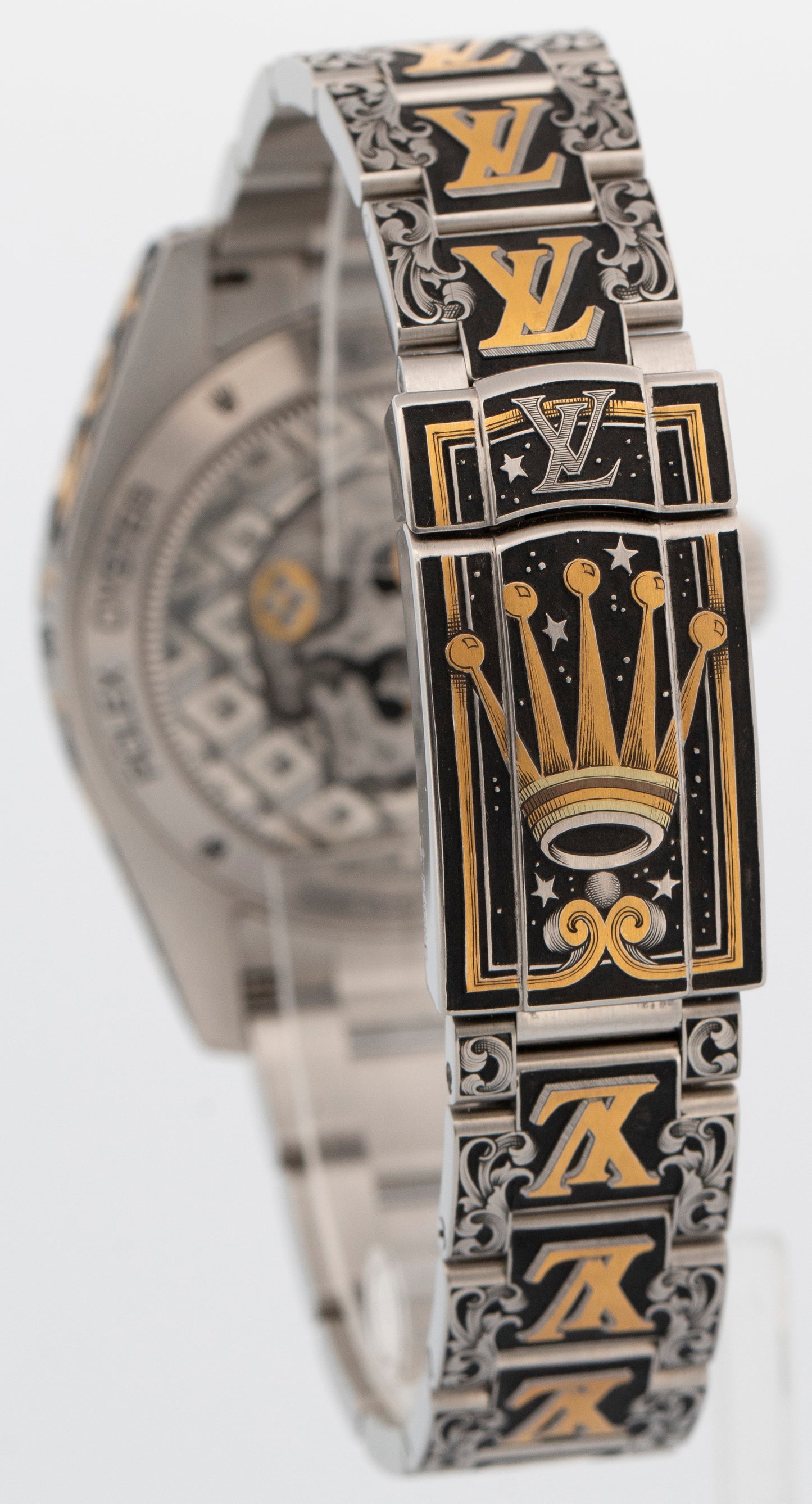 2009 Rolex Rolex Milgauss 116400 GV Jeff Parke Engraved 40mm Watch Papers