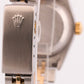 Ladies Rolex DateJust FACTORY MOTHER OF PEARL RUBY 18K 26mm JUBILEE 79173 BOX