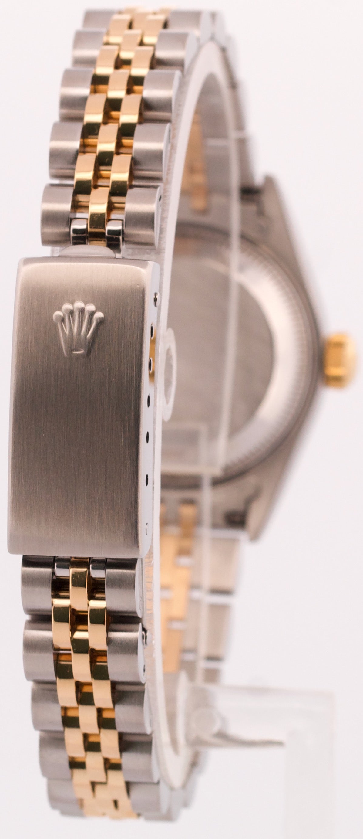 Ladies Rolex DateJust FACTORY MOTHER OF PEARL RUBY 18K 26mm JUBILEE 79173 BOX
