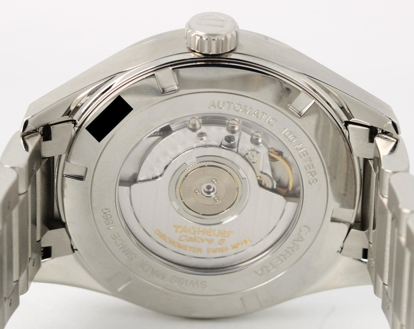 2014 PAPERS Tag Heuer Carrera Steel Silver 41mm WAR5011.BA0723 Watch BOX