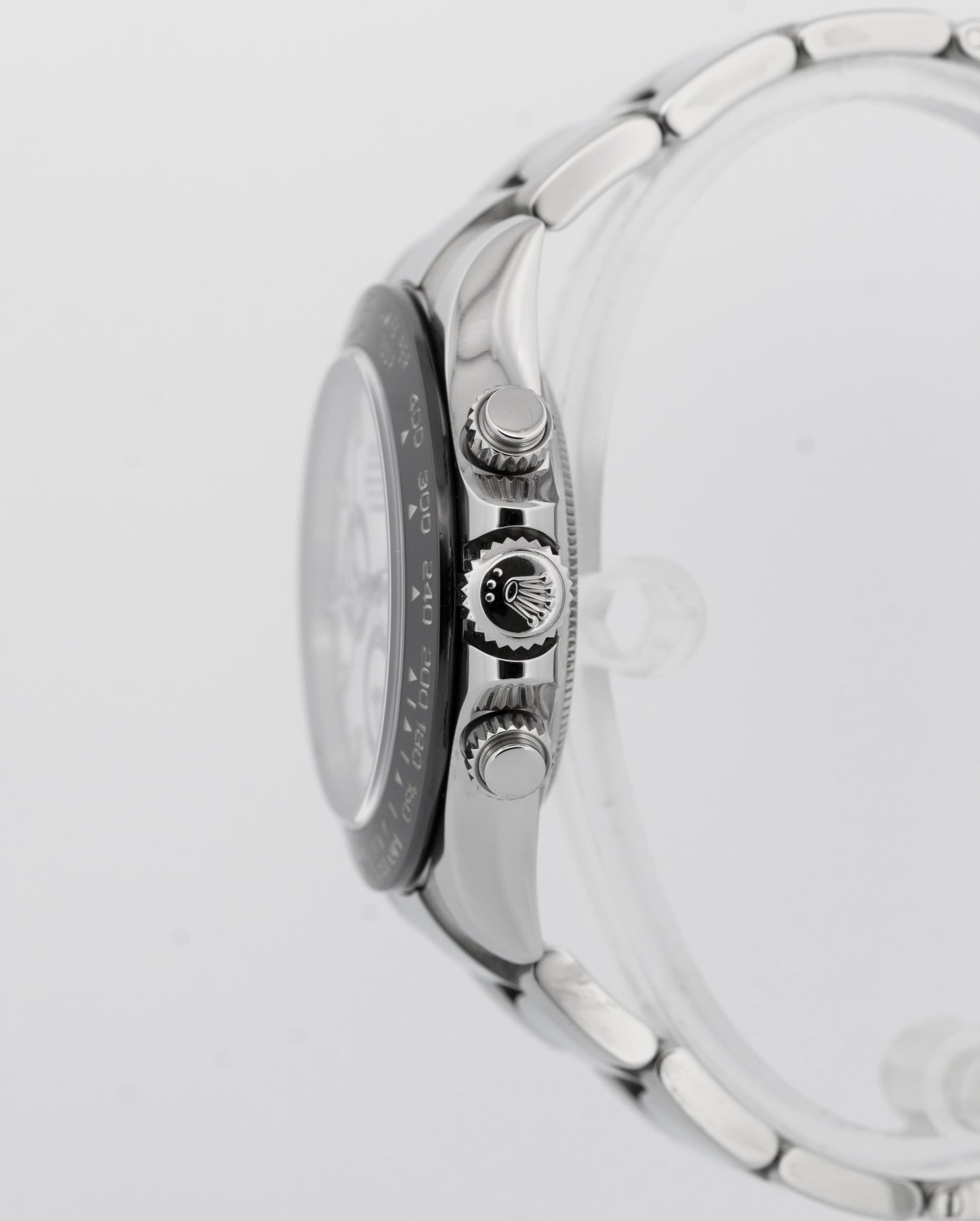 PAPERS Rolex Daytona 116500 LN Ceramic PANDA White Stainless Steel 40mm BOX
