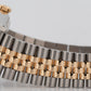 Rolex DateJust BLUE DIAMOND Two-Tone Yellow Gold Steel Jubilee 36mm 16013 Watch